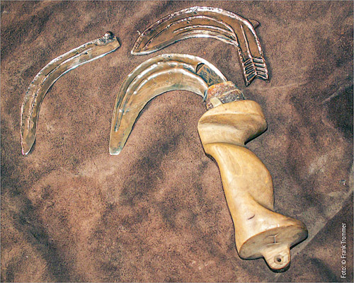 Sicheln Bronze - Replik von Trommer Archaeotechnik